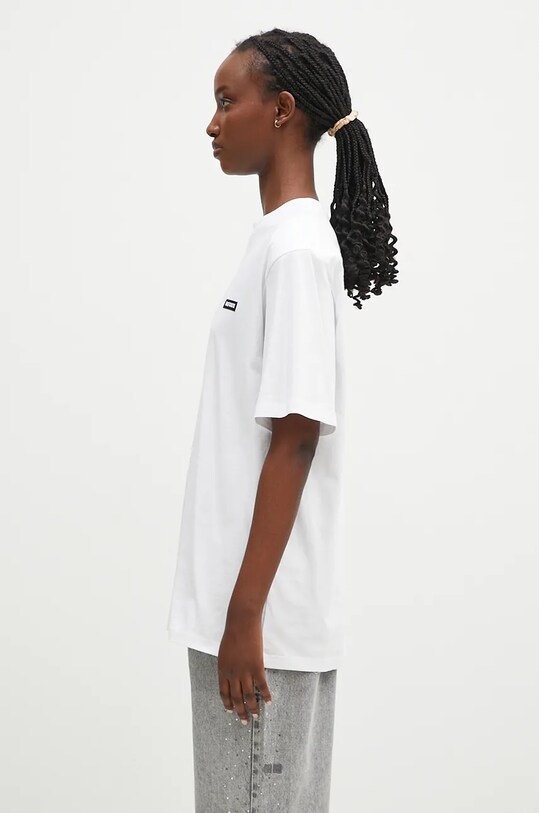 Rotate cotton t-shirt Light Oversized 112880400 white AW24