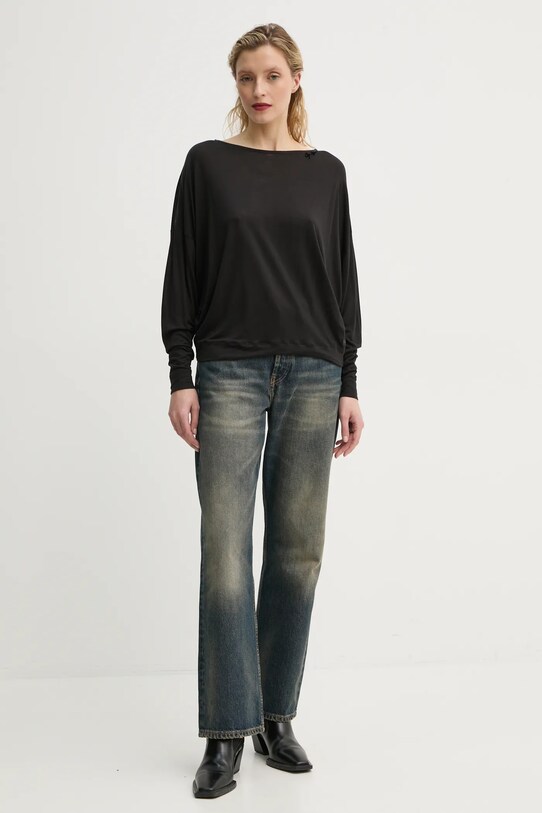 G-Star longsleeve D25074.9297 negru AW24