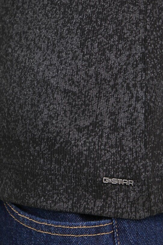 Хлопковый лонгслив G-Star D25069.D799 серый