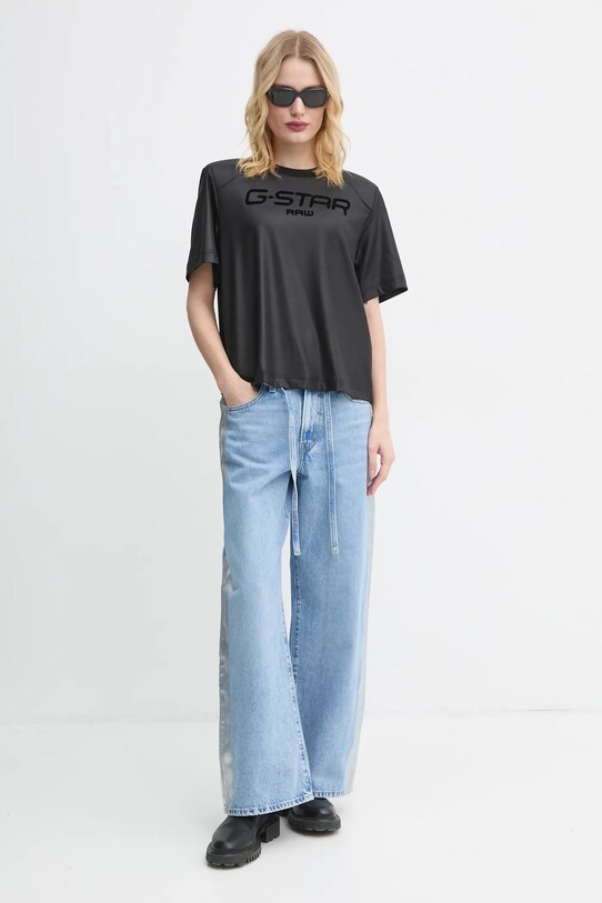G-Star t-shirt D25073.D711 czarny AW24