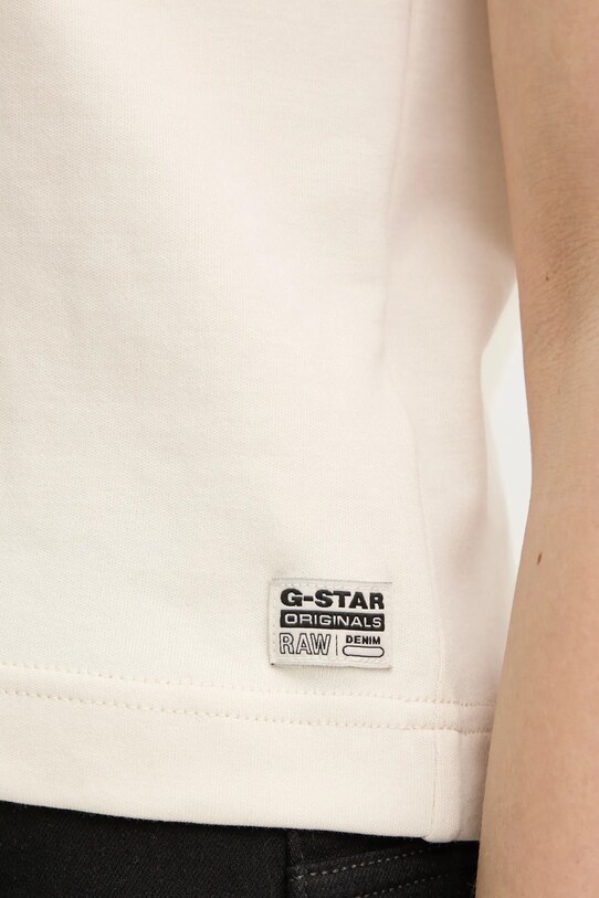 G-Star tricou din bumbac D26423.C812 bej