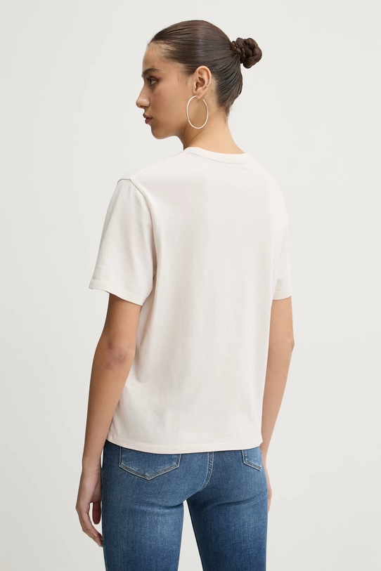 Îmbrăcăminte Abercrombie & Fitch tricou din bumbac KI157.4326.178 bej