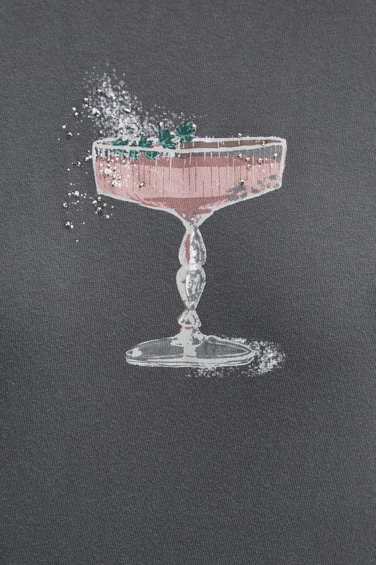 Abercrombie & Fitch tricou din bumbac KI157.4332.954 gri