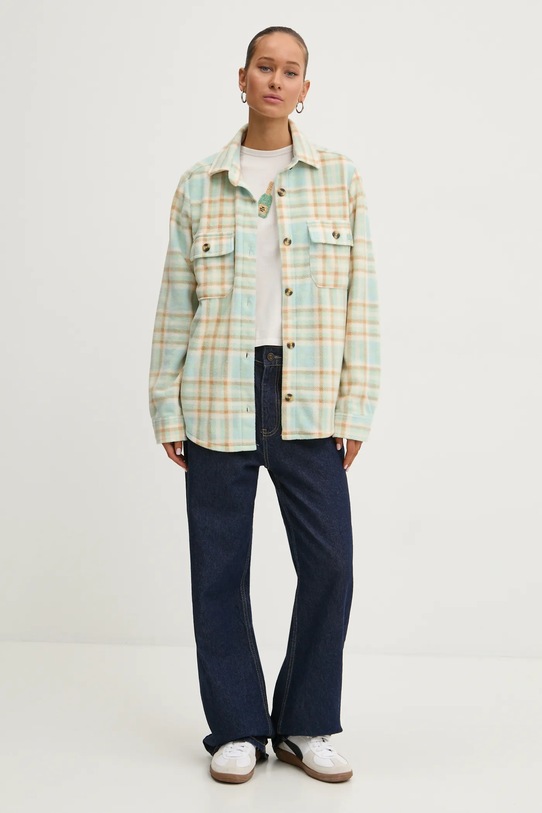 Bavlněné tričko Abercrombie & Fitch KI157.4344.178 béžová AW24