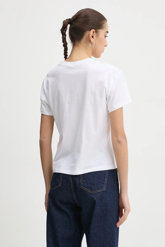 Odzież Hollister Co. t-shirt bawełniany KI339.3613.100 biały