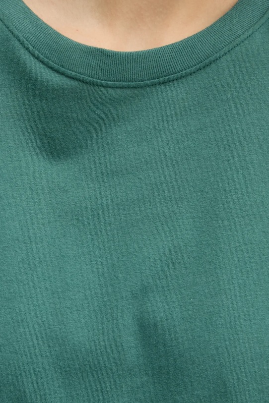 Bavlněné tričko Hollister Co. KI339.3705.300 zelená