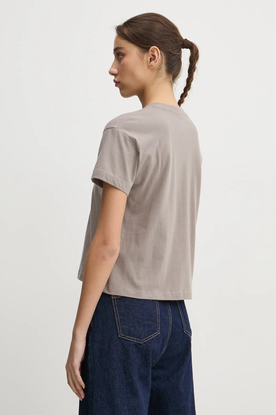 Oblečení Bavlněné tričko Hollister Co. KI339.3705.401 béžová