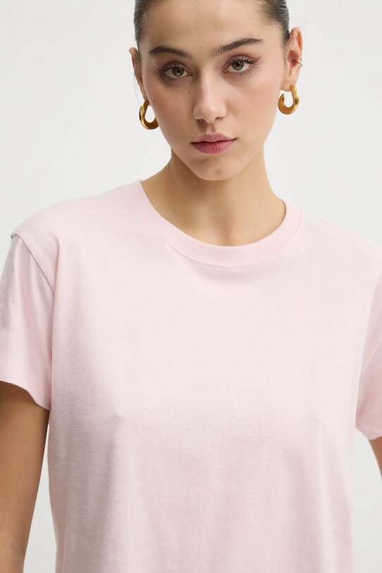 Hollister Co. t-shirt różowy KI339.3705.601