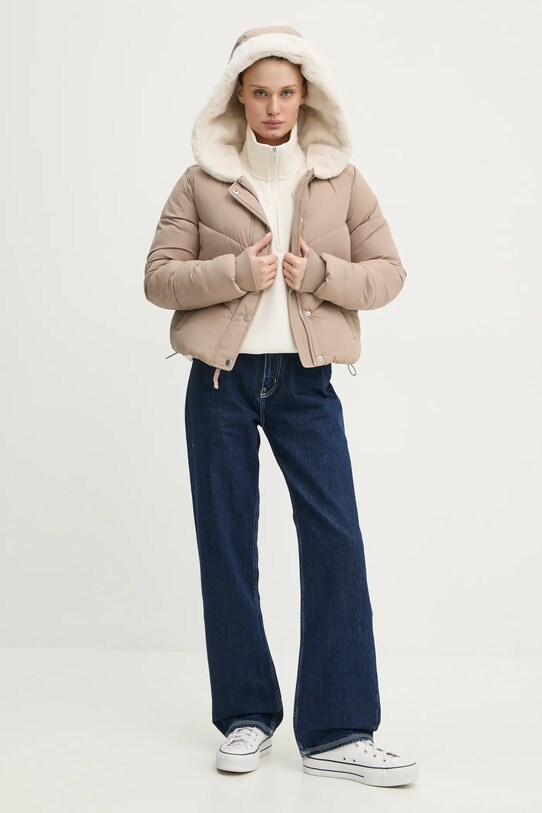 Hollister Co. bluza KI352.4201.101 bej AW24