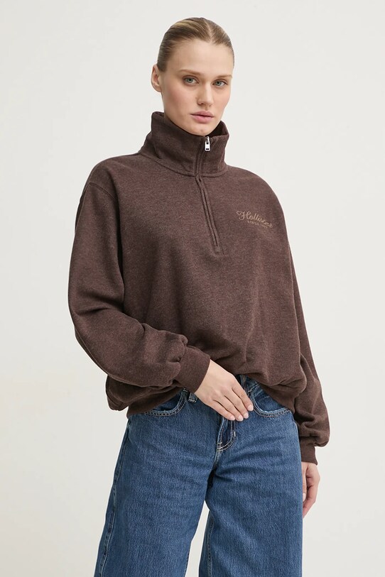 Hollister Co. felső pamut barna KI352.4201.440