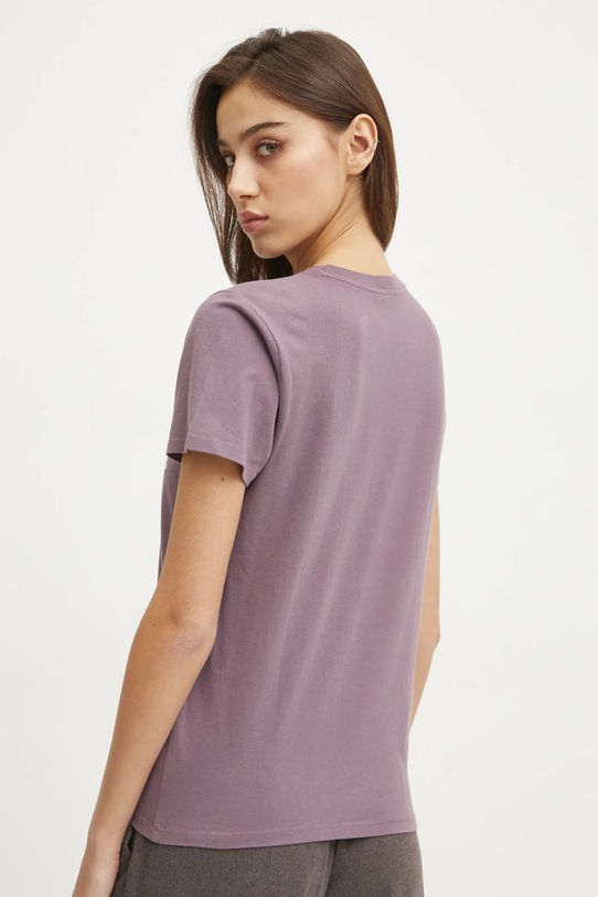 Odzież Hollister Co. t-shirt bawełniany KI357.4014.631 fioletowy