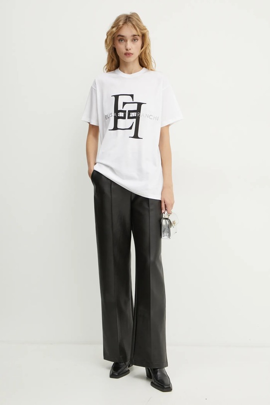 Elisabetta Franchi t-shirt MA54N46E3 bianco AW24