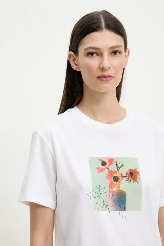 PS Paul Smith t-shirt bawełniany biały W2R.232V.PP4958