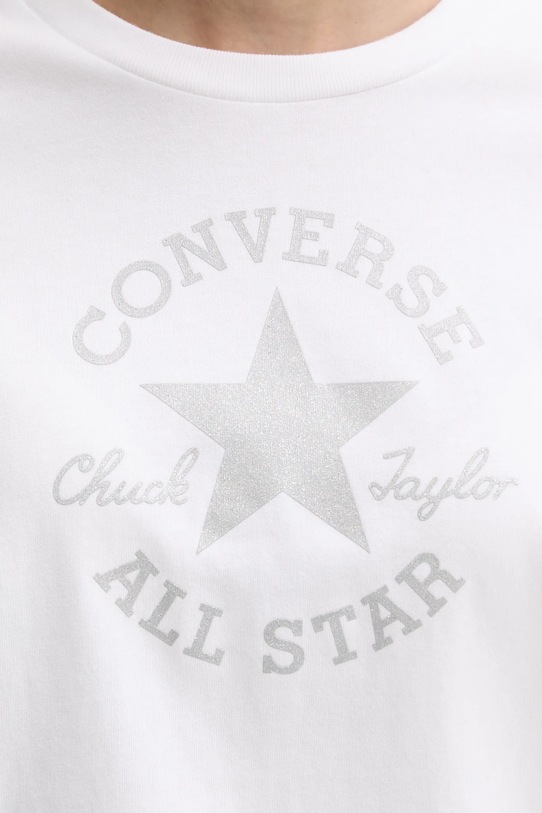 Converse tricou din bumbac 10027077.A04 bej