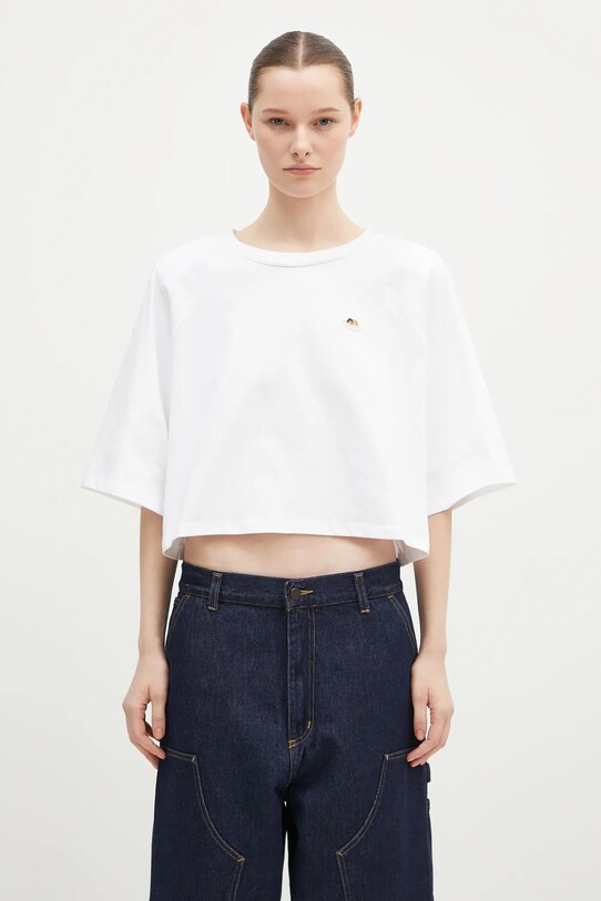 Хлопковая футболка Fiorucci Angel хлопок белый W01FPTSH106CJ01WH01