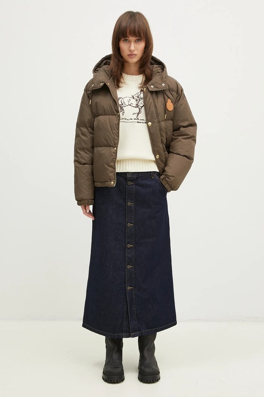 Sporty & Rich maglione in cotone Horse Knitted WS065512245CR01 beige