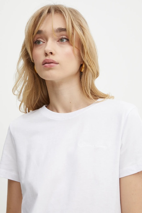 Бавовняна футболка Armani Exchange білий 6DYT47.YJDGZ