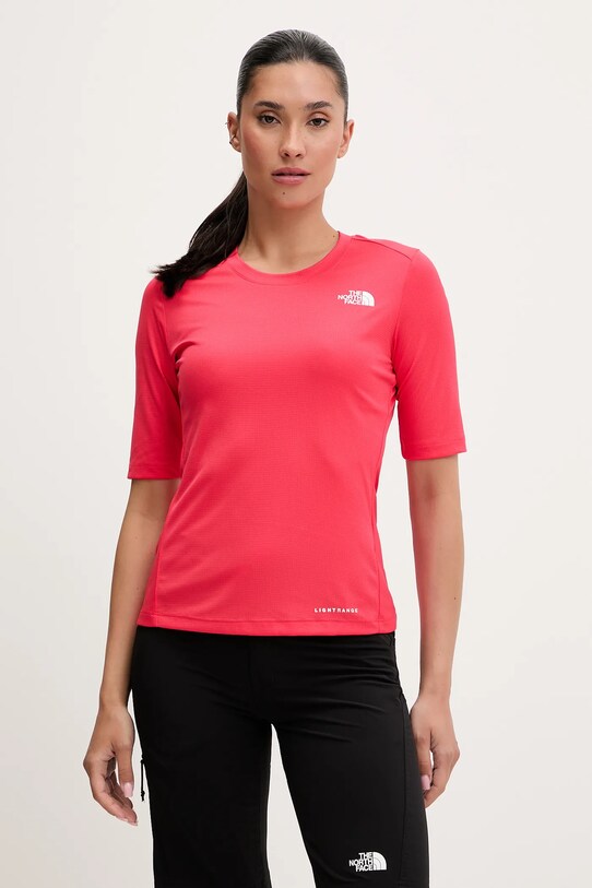 The North Face tricou sport Shadow uni rosu NF0A87TW6IE1