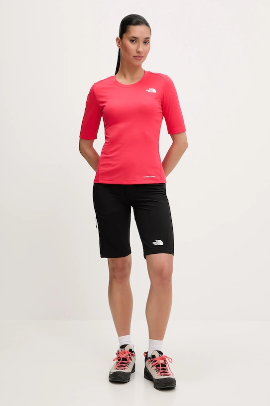 The North Face tricou sport Shadow NF0A87TW6IE1 rosu AW24