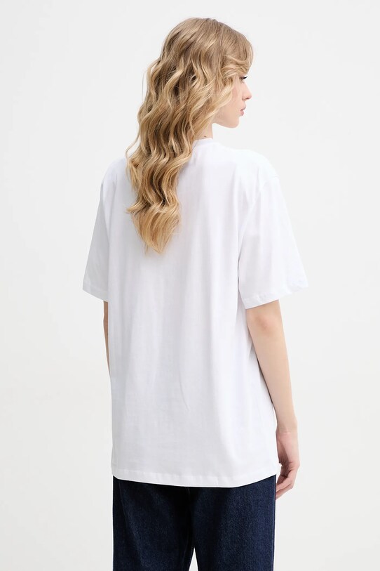 Oblečení Bavlněné tričko Rotate 112445400 bílá