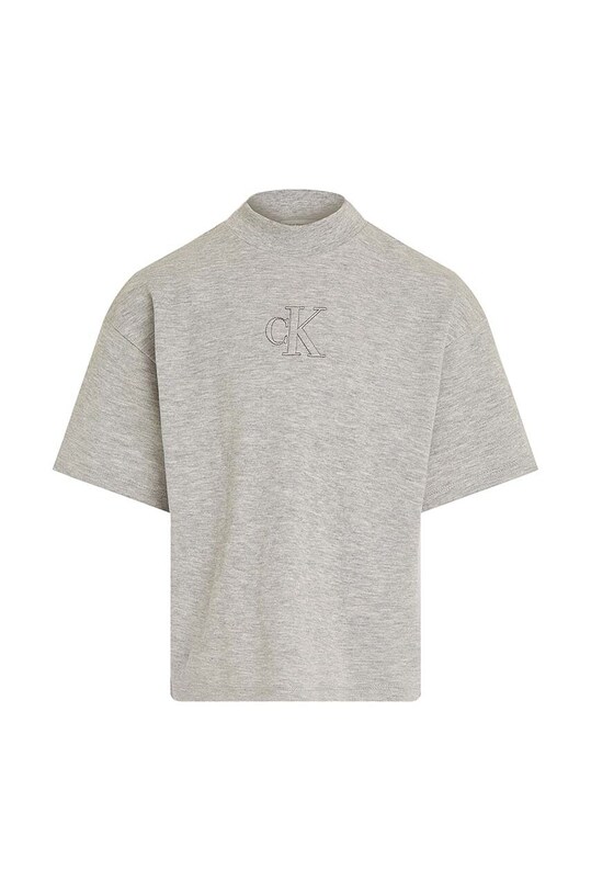Calvin Klein Jeans tricou de bumbac pentru copii uni gri IG0IG02537.9BYH.