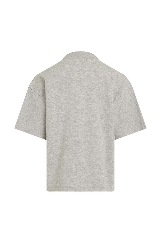 Dětské bavlněné tričko Calvin Klein Jeans IG0IG02537.9BYH. šedá AW24