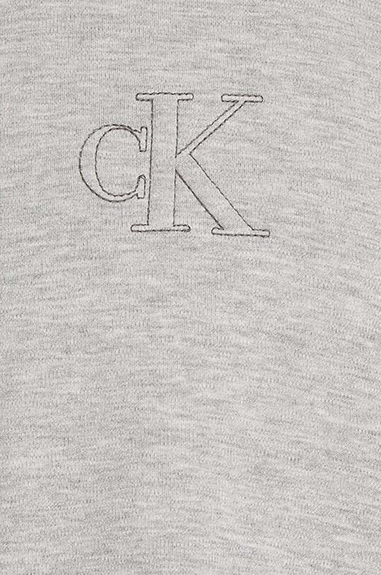 Dievča Detské bavlnené tričko Calvin Klein Jeans IG0IG02537.9BYH. sivá