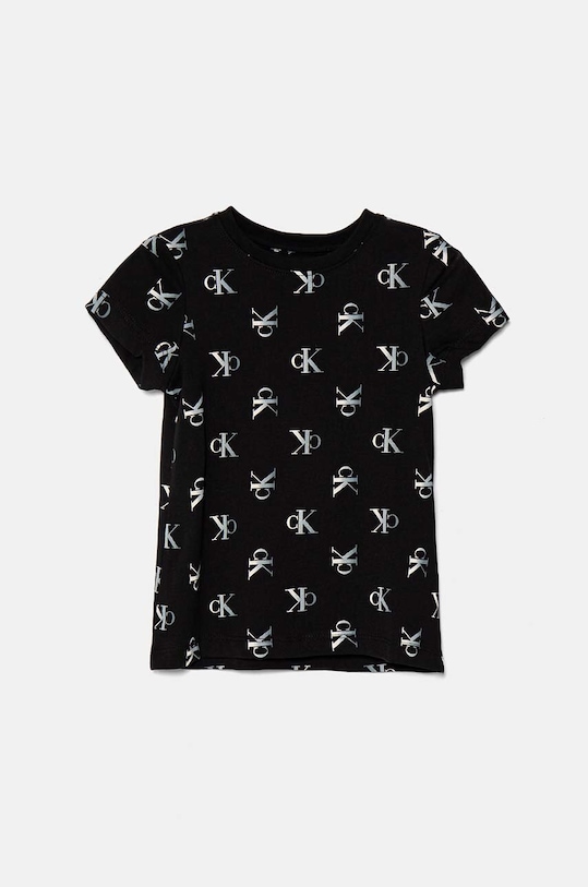 Dziewczynka Calvin Klein Jeans t-shirt bawełniany dziecięcy 2-pack IG0IG02695.9BYH.128.176 beżowy