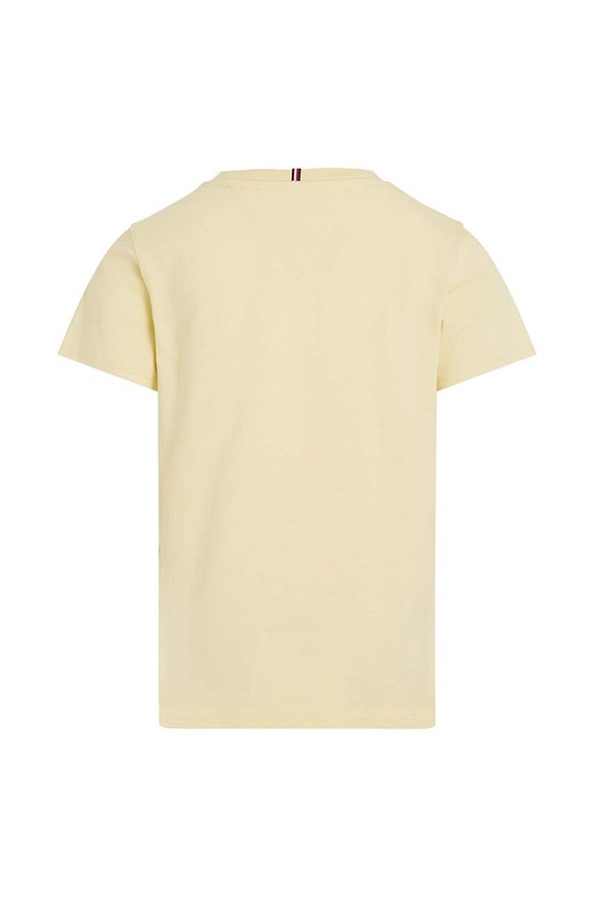 Dziewczynka Tommy Hilfiger t-shirt bawełniany dziecięcy KG0KG08061.9BYH.128.176 pomarańczowy