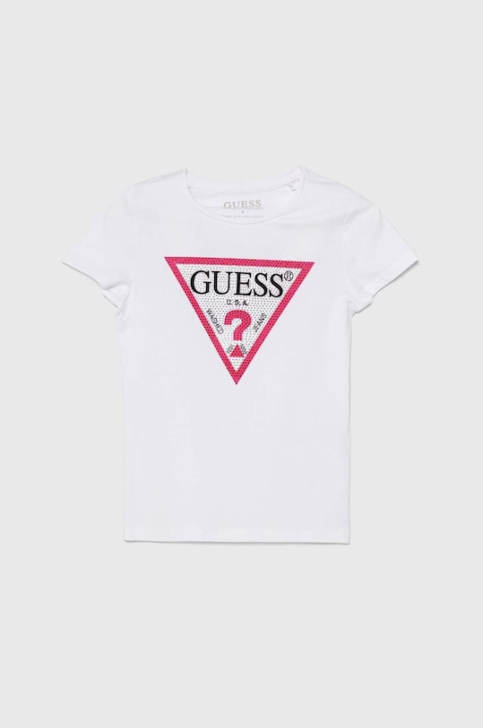 Детская футболка Guess аппликация белый J2YI51.K6YW1.9BYH
