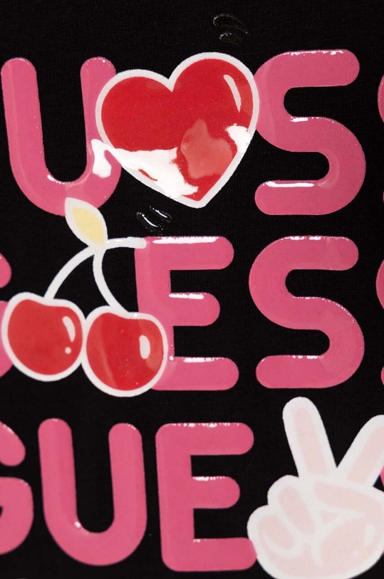 Dziewczynka Guess t-shirt dziecięcy J4YI08.K6YW4.9BYH czarny