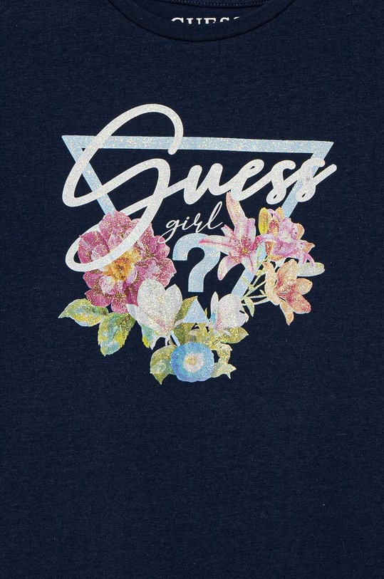 Dziewczynka Guess t-shirt dziecięcy J4YI37.K6YW4.9BYH granatowy