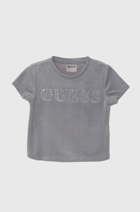 Guess t-shirt dziecięcy aplikacja szary J4YI48.KBXI2.9BYH
