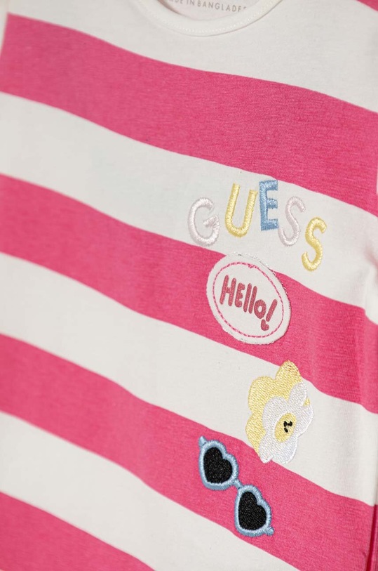 DÍVKA Dětské tričko Guess K4YI07.K6YW4.9BYH růžová