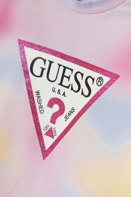 DÍVKA Dětské tričko Guess K4YI09.K6YW3.9BYH růžová