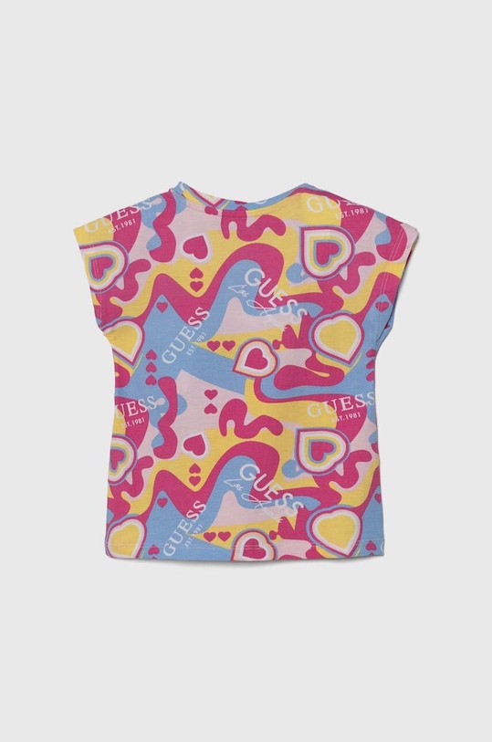Guess t-shirt dziecięcy K4YI09.K6YW3.9BYH multicolor AW24