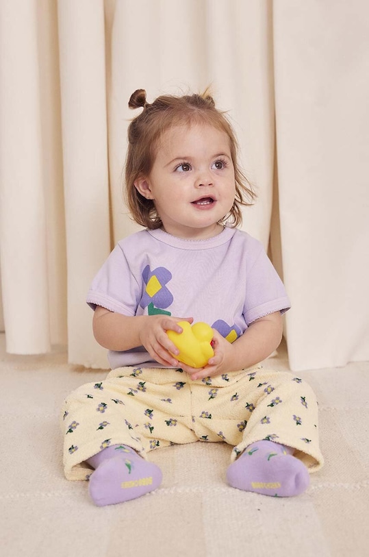Bobo Choses tricou bebe Pansy Flower 224AB025