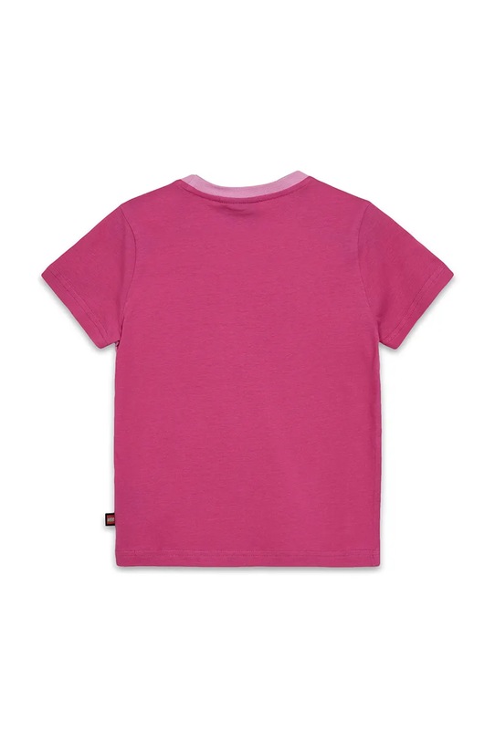 Lego tricou de bumbac pentru copii LWTANO 628 12011336.G roz AW24