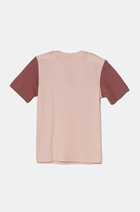 Дитяча бавовняна футболка adidas J BL CB T IV7306 рожевий AW24