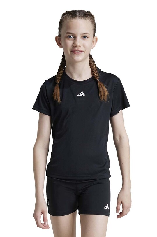 adidas tricou copii JG TR-ES T print negru IV9592