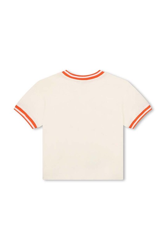Kenzo Kids tricou de bumbac pentru copii K60557.86.108 bej AW24