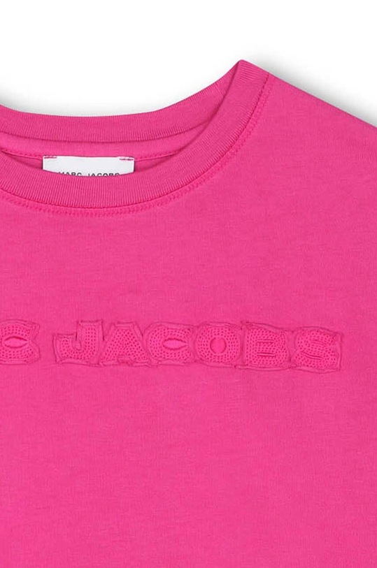 Marc Jacobs tricou de bumbac pentru copii roz W60305.G.102.108
