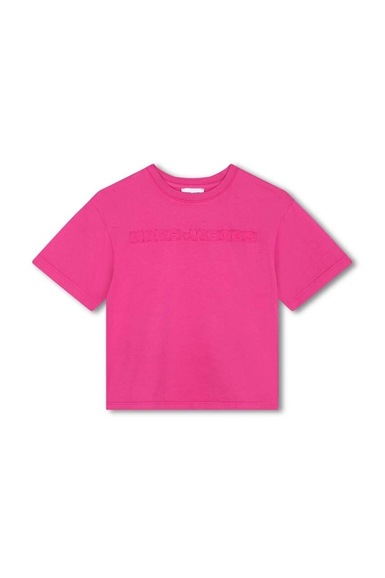 Marc Jacobs t-shirt bawełniany dziecięcy W60305.G.114.150 różowy AW24