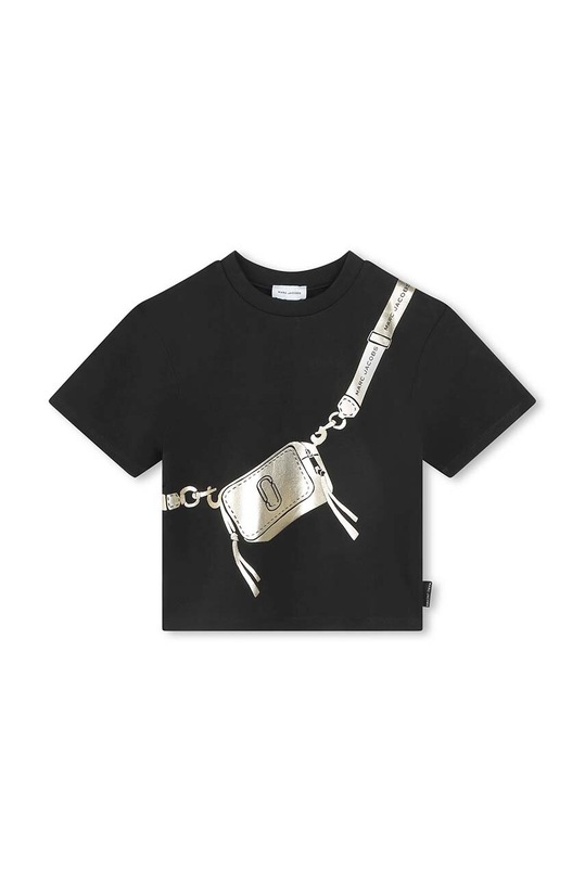 Marc Jacobs tricou copii W60388.114.150 negru AW24