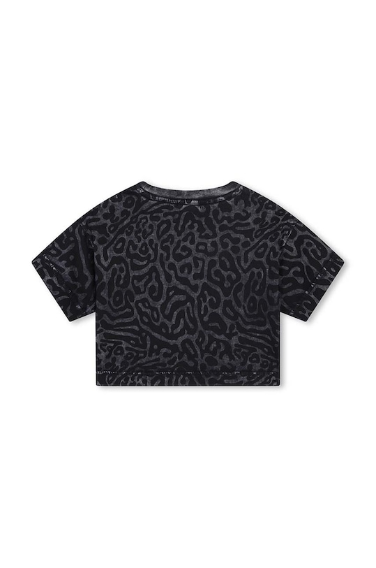 Dziewczynka HUGO t-shirt bawełniany dziecięcy G00207.114.150 czarny