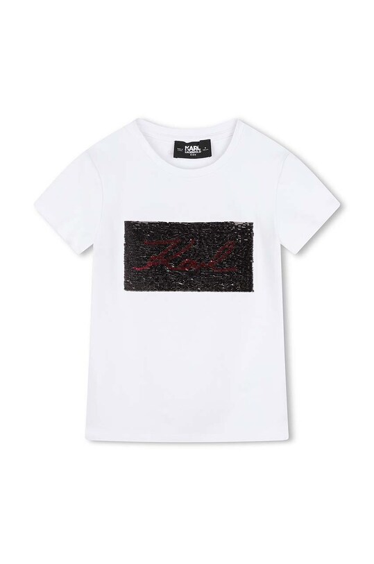 Karl Lagerfeld tricou copii Z30210.114.150 alb AW24