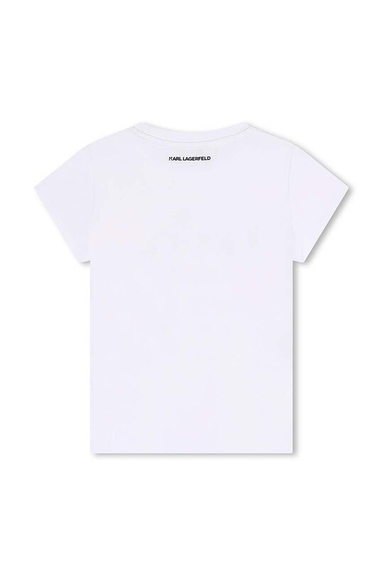 Karl Lagerfeld t-shirt dziecięcy Z30211.86.108 biały AW24