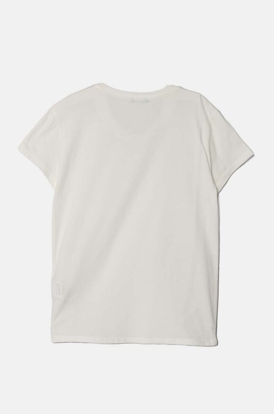 United Colors of Benetton t-shirt bawełniany dziecięcy 3I1XC10JQ.G.Seasonal biały AW24