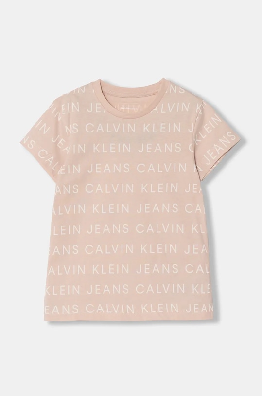 Calvin Klein Jeans tricou de bumbac pentru copii 2-pack IG0IG02739.9BYH.128.176 roz AW24