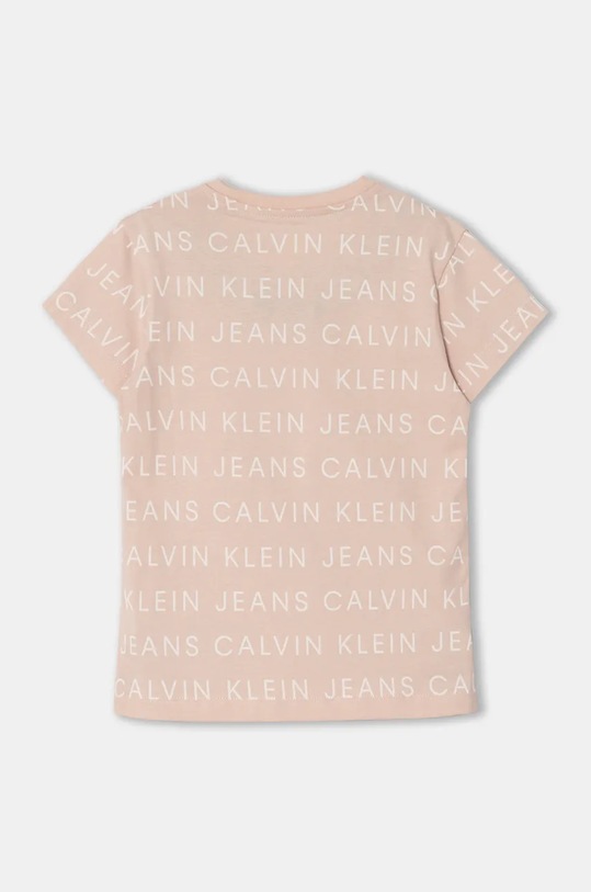Calvin Klein Jeans tricou de bumbac pentru copii 2-pack roz IG0IG02739.9BYH.128.176
